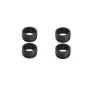 4PCS Drift Flat Tyres for SG PINECONE Forest 2410 2411 F3 F4 1/24 Mini RC Cars Vehicles Models Spare Parts