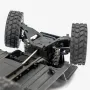 Frsky 1/18 2.4G 4WD RTR Rc Car Military Truck Rock Crawler Vehicle Models Toy Proportional Control