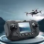 YLR/C S160 WiFi FPV with LCD Screen Controller HD Dual Camera Servo Gimbal 360° Obstacle Avoidance Colorful LED Lights Brushless Foldable RC Drone Quadcopter RTF