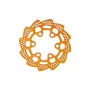 Stainless Steel Rear Brake Disk For LOSI 1/14 Promoto MX RC Car Motorcycle 7075 Hard Oxidation Models Parts