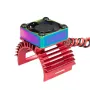 Uppgraderad metallmotorkylfläkt kylfläns för 380 540 550 3650 borstad borstlös motor RC-bilar fordon modeller Reservdelar