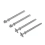 4PCS Wltoys 2428 1/24 RC Car Parts Drive Shafts Rock Crawler Vehicles Models Spare Accessories 0187