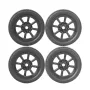 4PCS LDRC A86 A86P 1/18 RC Car Spare Tires Wheels 4mm Hex LA0017 Drift Vehicles Models Parts Accessories