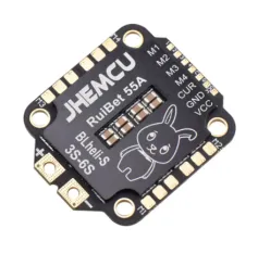 30.5x30.5mm JHEMCU RuiBet 55A BLHELI_S Dshot600 3-6S 4in1 Brushless ESC for DIY RC Drone FPV Racing
