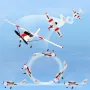Flybear FX9601 Cessna 182 520mm Wingspan 2.4GHz 4CH Built-in Gyro 3D/6G Switchable EPP RC Airplane Glider RTF for Beginners
