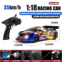 HBX 2192 2193 1/18 2.4G 4WD RC Car Drift LED Light High Speed Racing RTR Vehicles Models Full Propotional Control Electric Toys