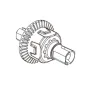 MJX 10208 Original Front Rear Differential RC Car Vehicle Parts 10420