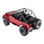 FMS ROCHOBBY Mashigan RS Red RTR 1/10 2.4G 4WD RC Car Rock Crawler Off-Road Climbing Monster Truck LED Light Metal Gear Frame Full Proportional Vehicles Models Toys