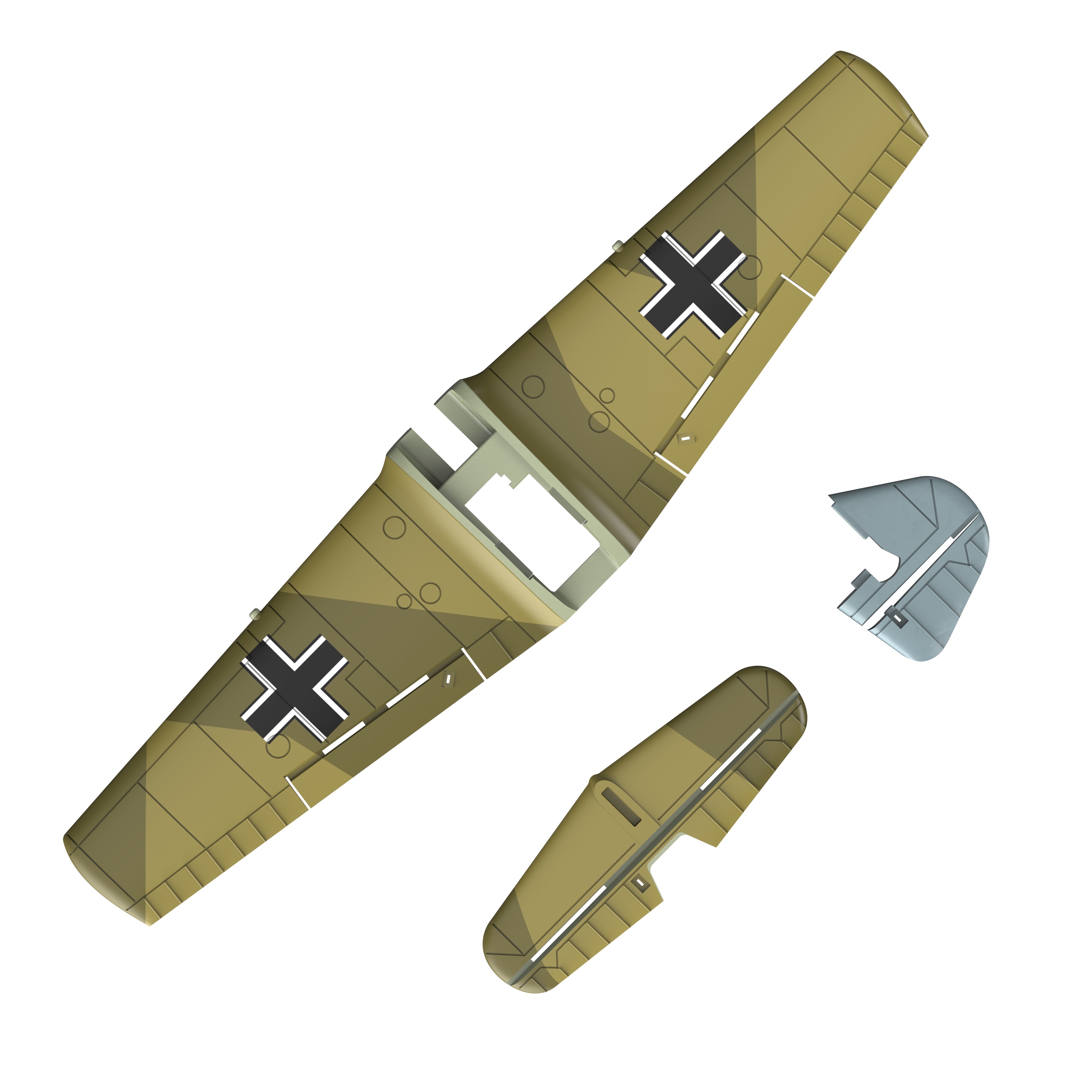 Main Wing Army Green