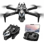 YCRC A66 WiFi FPV with HD Dual Camera 360° Obstacle Avoidance Optical Flow Positioning One-Key Spray Foldable RC Drone Quadcopter RTF