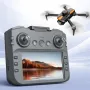 LSRC LF669 GPS 5G WiFi FPV with 5.9inch LCD Screen Controller 720P HD Dual Camera Servo Gimbal 360° Obstacle Avoidance Brushless Foldable RC Drone Quadcopter RTF