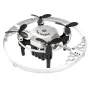 FX-41 AURORA BALL Light Ring 360° Stunt Spin Altitude Hold Mode LED Circle Protection Kids Gifts 2.4G 4CH 6-Axis Remote Control RC Toys Drone Quadcopter RTF