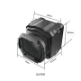 Flywoo O4 PRO Wide Angle Lens 155° FOV Ultra Lightweight 7.4g with UV ND8 ND16 ND32 Filter Set for DJI O4 Pro FPV Racing Drones