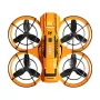 A21 PRO Mechanical Armor Style WiFi FPV with Dual Camera 180° Electrically Adjustable Optical Flow Hover Brushless Circle Fully Enclosed Protection Kids Gifts 2.4G 4CH 6-Axis Remote Control RC Toys Drone Quadcopter RTF