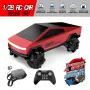HB Toys TS28 RTR 1/28 2.4G 4WD Stunt Tesla RC Car Watch Gesture 360° Rotation Drift Full Function LED Lights Remote Control Vehicles Models Toys