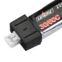 10 peças URUAV 3,7 V 250 mAh 30 °C/60 °C 1S Bateria Lipo PH2.0 para Blade Nano QX CPX Tiny Whoop TINY6 6X