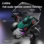 JJRC Q197 RTR 1/64 2.4G 4WD Drift RC Car Mini Race LED Light Radio Control High-Speed Motor Full Proportional On-Road Racing Vehicle Model Boys Gifts Desktop Micro Toys