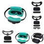 WLYL Protective Cover Soft Face Plate Comfortable Pad Flight Goggles Sponge Foam Mask Padding + Forehead and Backhead Padding Set For DJI Avata2 Goggles 3