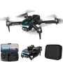ZHENG FEI TOYS F169 WiFi FPV with Dual HD Camera 360° Obstacle Avoidance Optical Flow Positioning LED Brushless Foldable RC Drone Quadcopter RTF