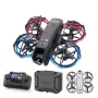 XKJ K100 MAX MINI WiFi FPV with LCD Screen Controller HD Dual Camera Optical Flow Hover Dazzling Lights Circle Protection Kids Gifts 2.4G 4CH 6-Axis Remote Control RC Toys Drone Quadcopter RTF