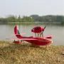 MinimumRC Macchi M-33 4CH 400mm Wingspan Micro Scale Gyro Stabilization Seaplane RC Airplane KIT with Motor
