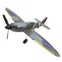 Eachine Spitfire V2 2.4GHz EPP 400mm Wingspan 6-Axis Gyro One-Key U-Turn Aerobatic Mini RC Airplane BNF/RTF Compatible DSM S-BUS Protocol for Trainer Beginner