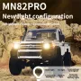 MNRC MN82 PRO RTR 1/12 2.4G 4WD RC Car for TOYOTA Land Cruiser LC79 Rock Crawler LED Light Climbing Off-Road Truck Full Proportional Vehicles Models Toys