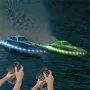 Volantexrc 79506 VECTOR28 2.4G 2CH RTR RC Boat Waterproof 25km/h High Speed with LED Light Water Cooling System Remote Control Boat Vehicle Model