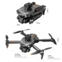 PJC LU30 GPS 5G WiFi FPV with 5.9inch LCD Screen Controller 720P HD Dual Camera Servo Gimbal 360° Obstacle Avoidance Brushless Foldable RC Drone Quadcopter RTF