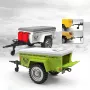 HG TRASPED HG4-54 อุปกรณ์เสริมสำหรับรถพ่วง SUZUKI JIMNY HG4-53 1/16 รถ RC รุ่น ชิ้นส่วน