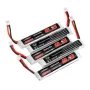 5 Chiếc URUAV 3.8V 300MAh 40/80C 1S HV 4.35V PH2.0 Pin Lipo Cho Happymodel Mobula6 Eachine TRASHCAN Snapper6 7 Mobula7