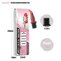 6Pcs Gaoneng 3.8V 300mAh 80C 1S LiHV Battery A30 Plug With Adapter Cable for Emax Tinyhawk S BetaFPV Beta75X