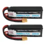 MARSLIPO 11.1V 2200mAh 100C 3S Lipo Battery XT60 Plug for RC Drone