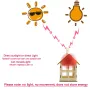 Solar Hut Moinho de vento para alunos do ensino fundamental Ciência Tecnologia Pequeno experimento de produção Crianças DIY Montagem Artesanal Auxiliares de ensino Brinquedos de construção