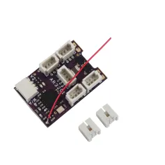 Receptor FlySky AFHDS 2A Oversky AR3201-A2 com ESC escovado 2x5A integrado para avião RC faça você mesmo