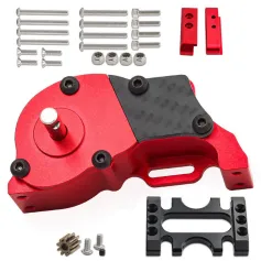 Upgraded Metal LCG Gearbox Assembly Spare Parts for 1/10 Climbing RC Car Vehicle Models Parts