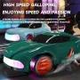 JJRC Q197 RTR 1/64 2.4G 4WD Drift RC Car Mini Race LED Light Radio Control High-Speed Motor Full Proportional On-Road Racing Vehicle Model Boys Gifts Desktop Micro Toys