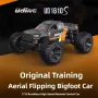 UDIRC 1610S 1/16 2.4G 4WD 80km/h Brushless RC Car LED Light Full Proportional Off-Road Climbing Truck High Speed Large Foot Remote Control Vehicles Models Oil Filled Shocks Metal Dogbone Toys
