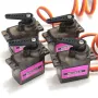 4PCS MG90S RC Micro Plastic Servo 13.4g for ZOHD Volantex Airplane RC Helicopter Car Boat Model