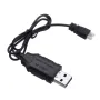 Eachine Mini Mustang P-51D F4U T-28 Trojan F22 F16 BF109 Spitfire P40 A6M Zero FW190 RC Airplane Lipo Battery USB Charging Cable Wire 1S