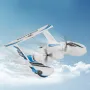 KFPLAN KF603 Sea Land Air 255mm Wingspan 2.4GHz 3CH Built-in 6-Axis Gyro EPP RC Airplane Glider RTF