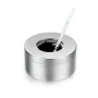 NIKOLATOY Handmade Alloy Openable Mechanical Ashtray Desktop Ornaments Science Discovery Toys