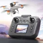 YLR/C S116 MAX WiFi FPV with LCD Screen Controller HD Dual Camera Servo Gimbal 360° Obstacle Avoidance Optical Flow Positioning Brushless RC Drone Quadcopter RTF