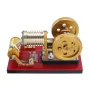 Stirling Flame Engine Model Children Science Education Discovery Kits Toys