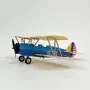 MinimumRC PT-17 Stearman Micro Scale 360mm Wingspan KT Foam RC Airplane Biplane KIT+Motor