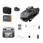WLRC V168 MAX GPS 5G WiFi FPV with 5.9inch LCD Screen Controller 720P HD Dual Camera Servo Gimbal 360° Intelligent Obstacle Avoidance Optical Flow Hover Brushless Foldable RC Drone Quadcopter RTF