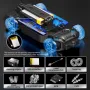 Hstar D43-01 RTR 1/43 2.4G 4WD Drift RC Car Gyro Mini Full Proportional Alloy Body Shell LED Light Remote Control High-Speed Motor On-Road Racing Vehicle Model Boys Gifts Toys