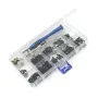 300pcs M2 M2.5 M3 Screw Fastener Kit Cross Sleeve Hex Wrench Swing Arm Pin Screws for Wltoys 144001 144010 124016 124017 124019 RC Car Parts