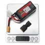 ZOP Power 3S 11.1V 1300mAh 30C 14.43Wh LiPo Battery XT60 Plug for RC Drone FPV Racing