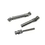 2PCS LDRC 18401 18499 1/18 Rock Crawler RC Car Parts Metal Drive Shaft Vehicles Models Spare Accessories